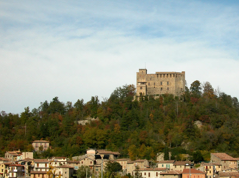 Castello Dal Verme di Zavattarello, Italy